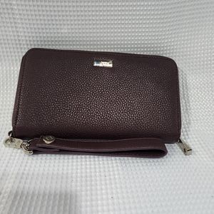 Dark Purple/Eggplant Jewell Wallet